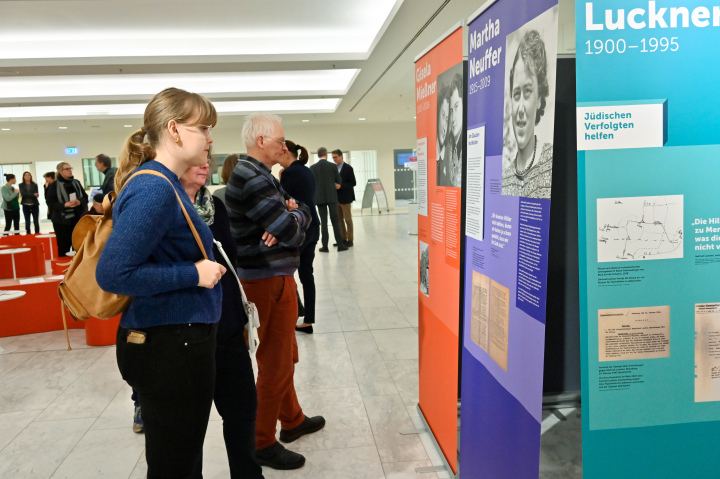 Impression der Ausstellungseröffnung