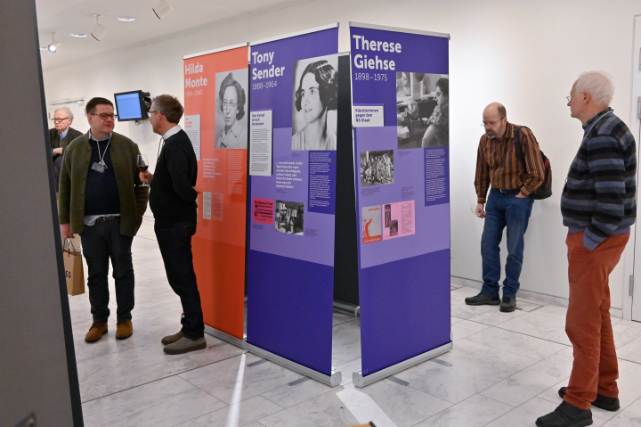 Impression der Ausstellungseröffnung