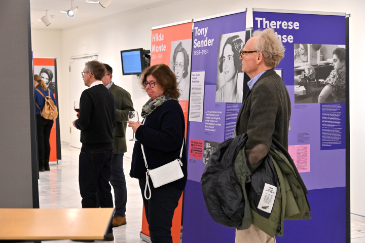 Impression der Ausstellungseröffnung