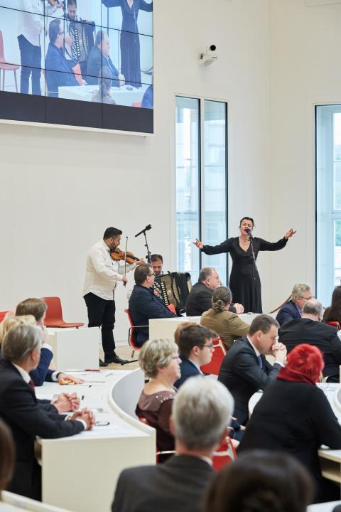 Musikalische Umrahmung der Gedenkstunde.