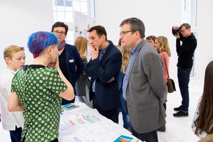 Impression der Gruppe "Sicherheit im Netz" der Geschwister-Scholl-Grundschule Falkensee.