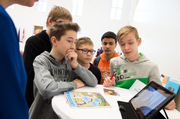 Impression der Gruppe "Schülernetzpartei" der Grundschule Artur Becker Prenzlau.