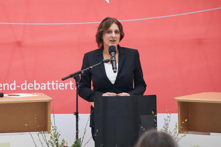 Grußwort der Ministerin für Bildung, Jugend und Sport Britta Ernst