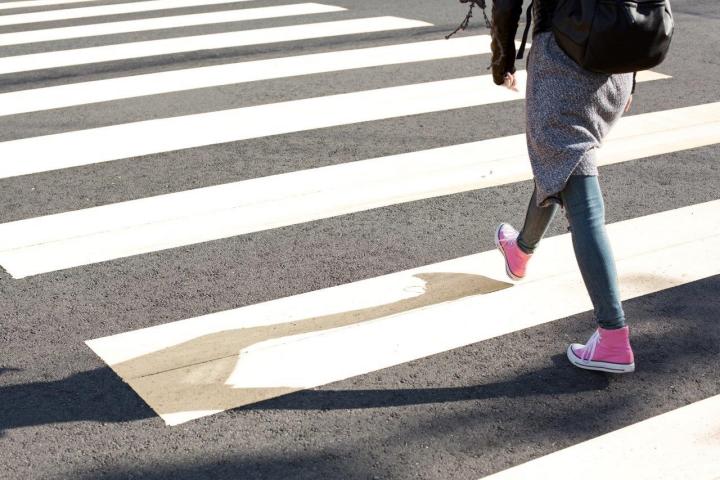 Titelbild der Ausstellung „Verkehrssicherheit: Es geht um Dein Leben – Jeden kann es treffen“