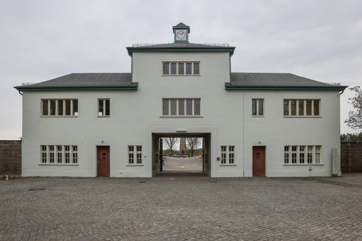 Eingang des ehemaligen Konzentrationslager Sachsenhausen