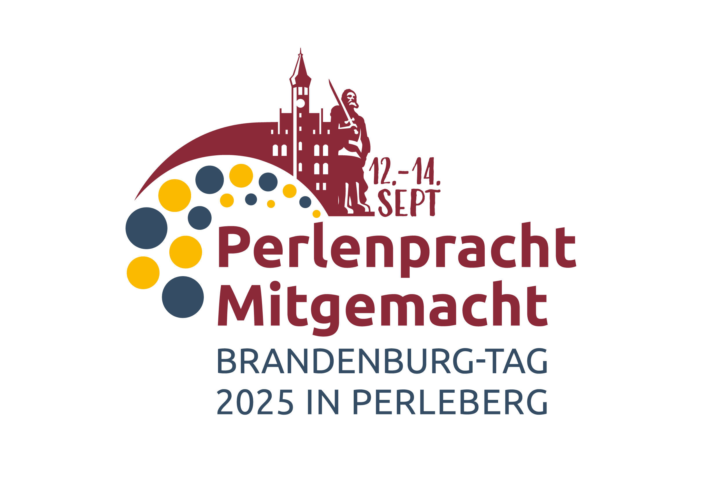 Logo vom Brandenburg-Tag in Finsterwalde vom 12. bis 14. September 2025